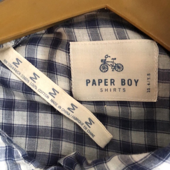 Paper Boy Shirts ~ W’s l/s button down ~ medium - Picture 8 of 8